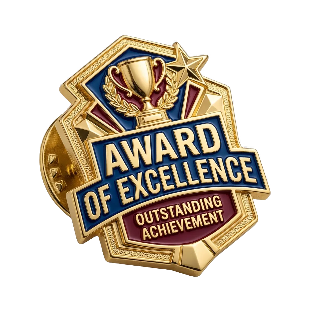 Award Lapel Pins in taxas