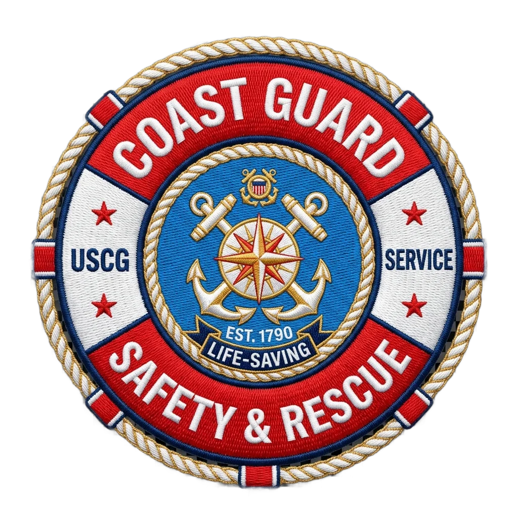 Coast Guard Patches in usa