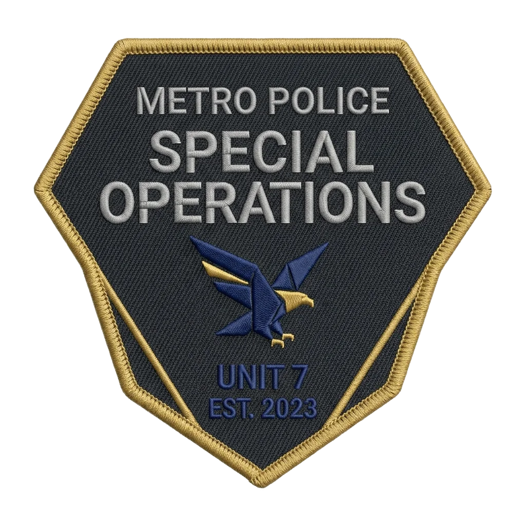 Custom Law Enforcement Patches in usa