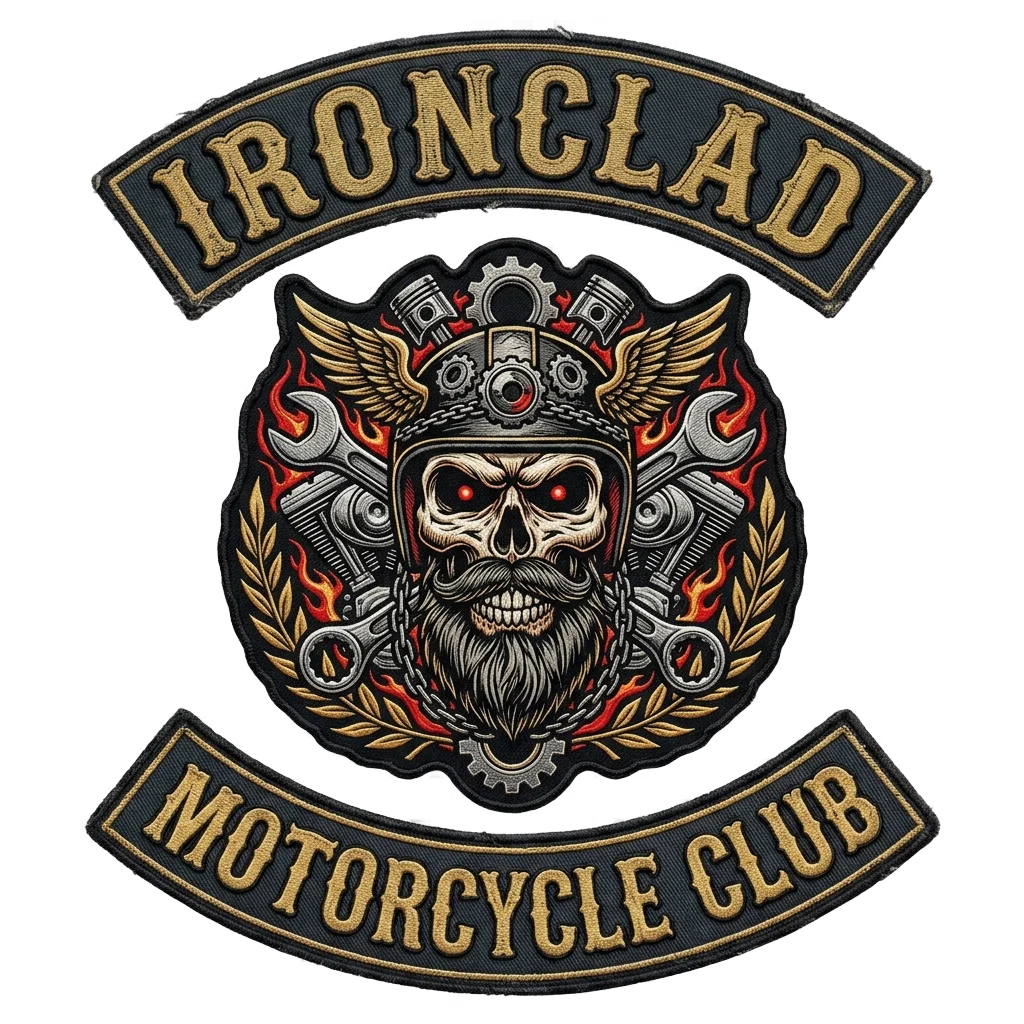 Motorcycle Vest Back Patches in usa